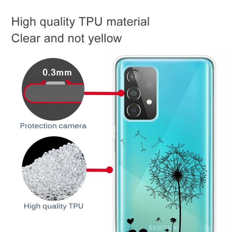 Case Samsung Galaxy A72 4G / 5G Dandelion Love