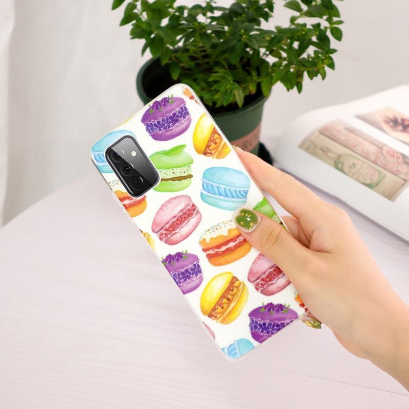 Case Samsung Galaxy A72 4G / 5G Fluoresoiva Macaroons