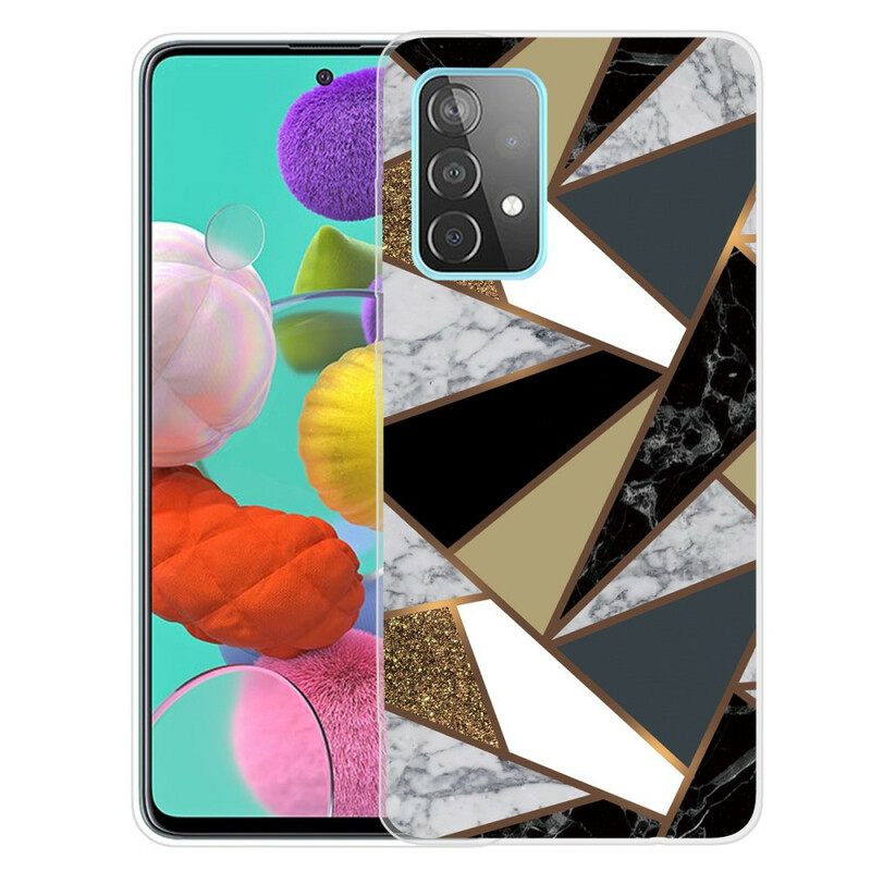 Case Samsung Galaxy A72 4G / 5G Geometrinen Marmori