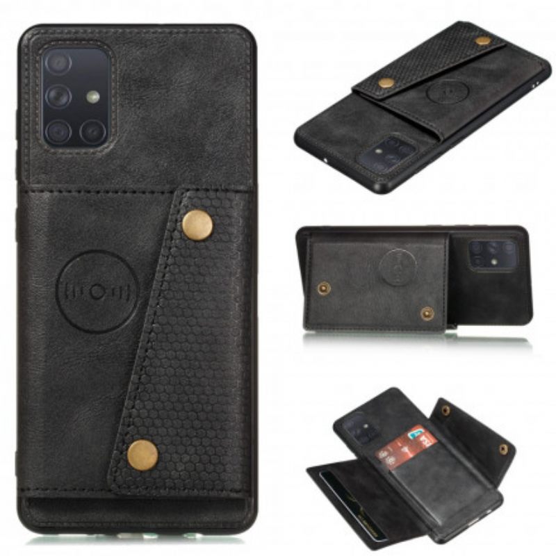 Case Samsung Galaxy A72 4G / 5G Lompakkokuori Wallet Napsahtaa