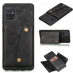 Case Samsung Galaxy A72 4G / 5G Lompakkokuori Wallet Napsahtaa