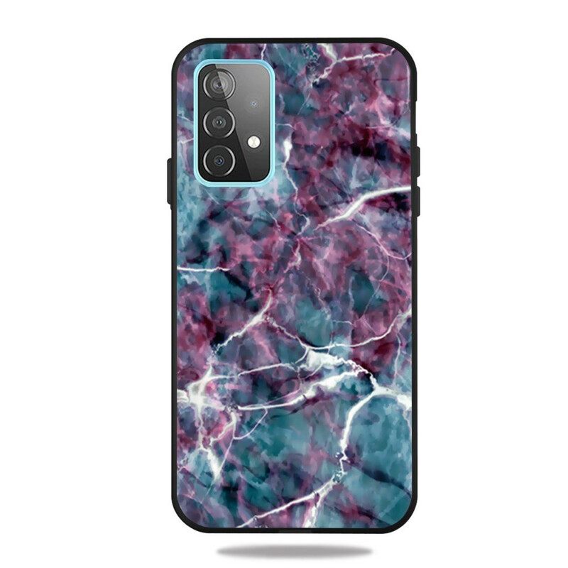 Case Samsung Galaxy A72 4G / 5G Purple Marble