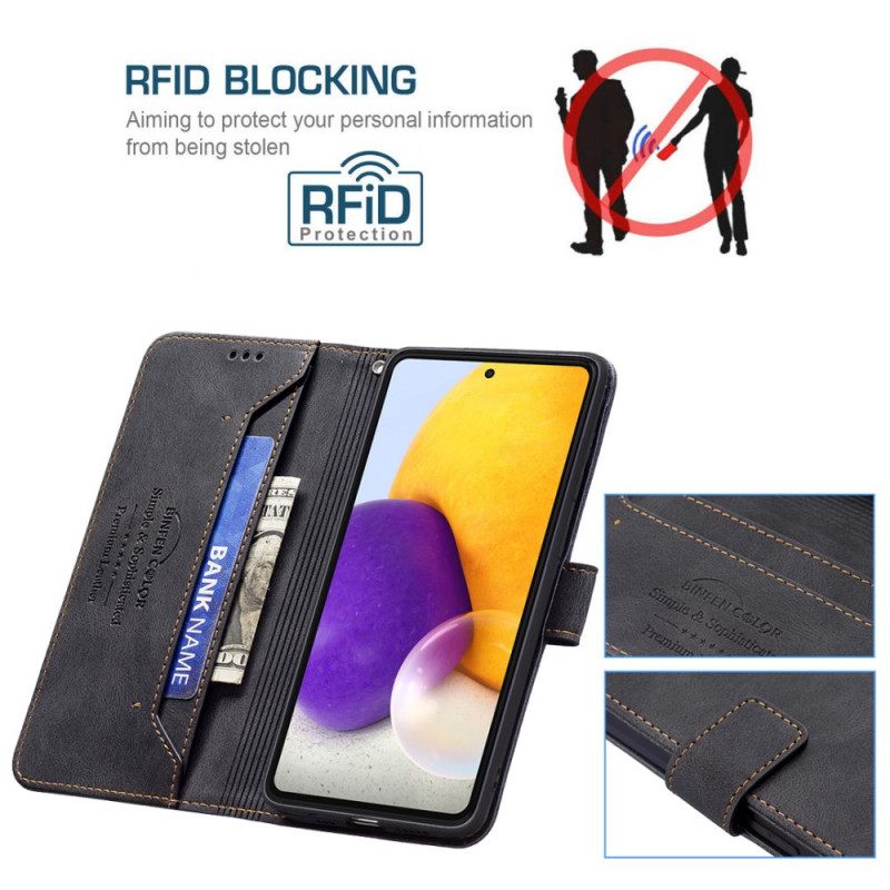 Kotelot Samsung Galaxy A72 4G / 5G Rfid Binfen Color