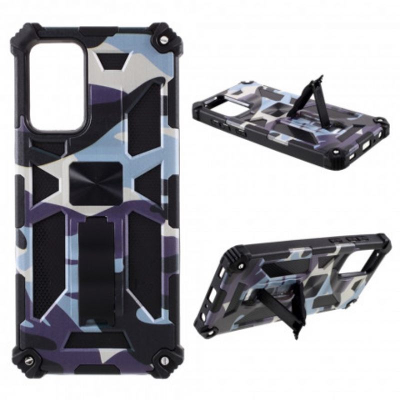 Kuori Samsung Galaxy A72 4G / 5G Camouflage Irrotettava Tuki