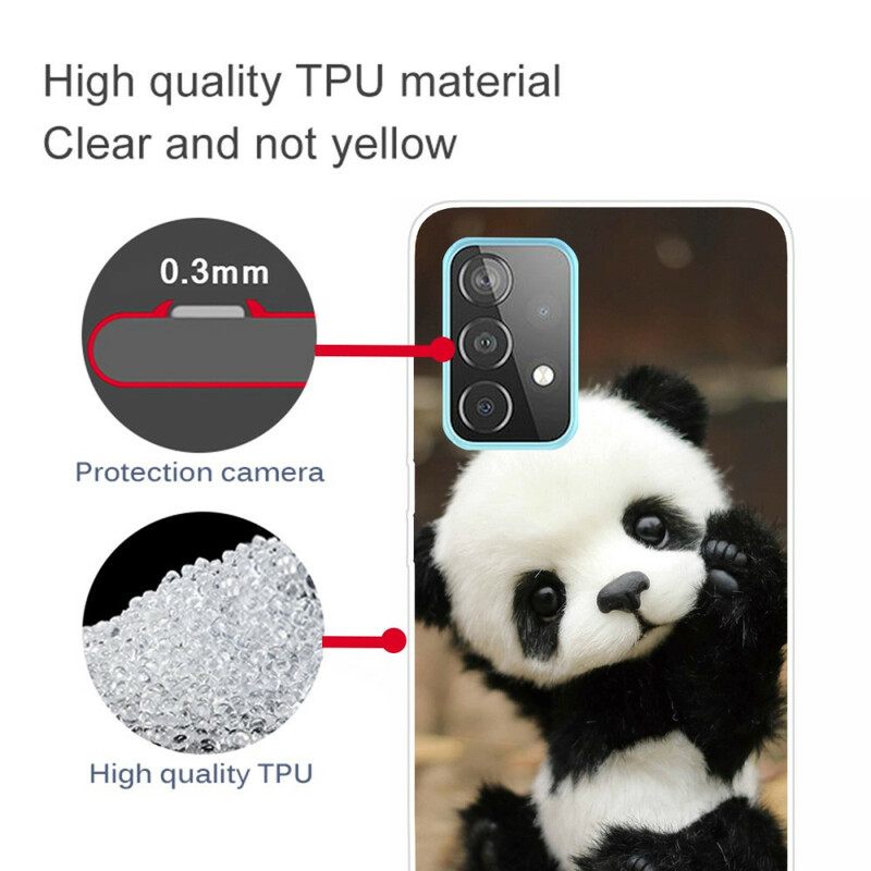 Kuori Samsung Galaxy A72 4G / 5G Flexible Panda