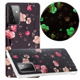 Kuori Samsung Galaxy A72 4G / 5G Fluorescent Floral Sarja