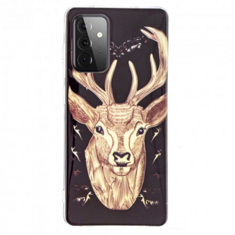 Kuori Samsung Galaxy A72 4G / 5G Fluorescent Majestic Stag