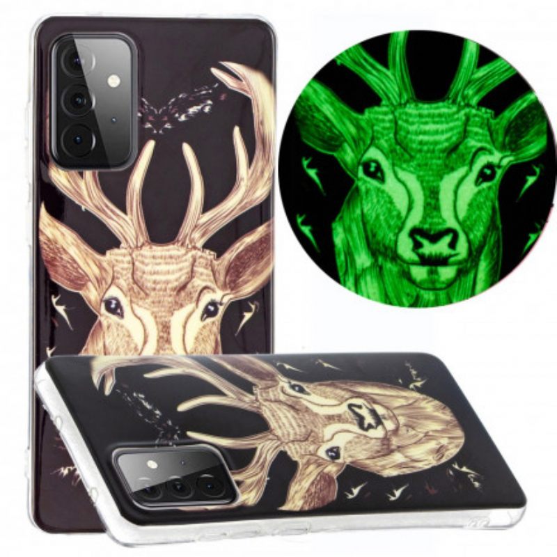 Kuori Samsung Galaxy A72 4G / 5G Fluorescent Majestic Stag