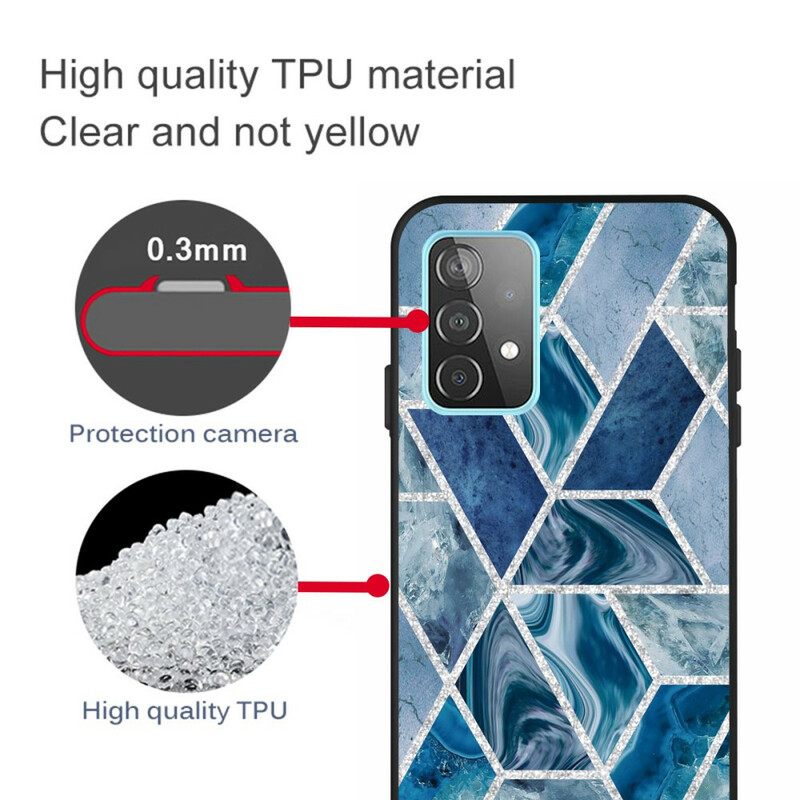 Kuori Samsung Galaxy A72 4G / 5G Glitter Marble