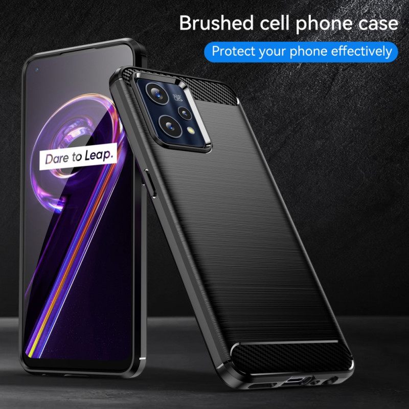 Case Realme 9 Pro Plus Harjattu Hiilikuitu