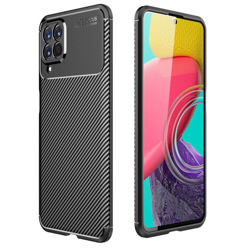 Case Samsung Galaxy M53 5G Joustava Hiilikuitu