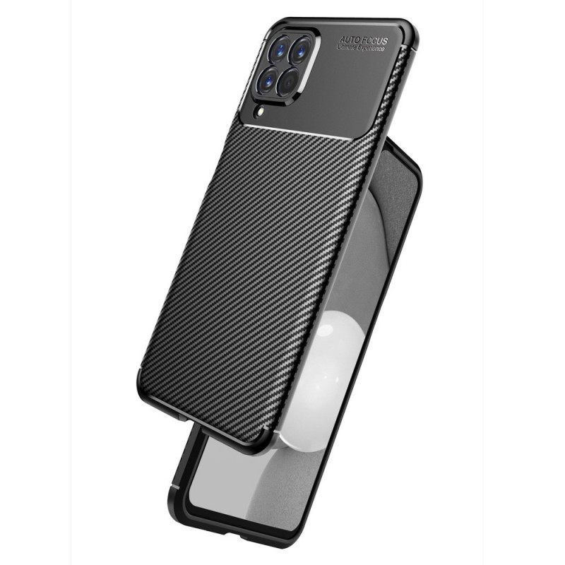 Case Samsung Galaxy M53 5G Joustava Hiilikuitu