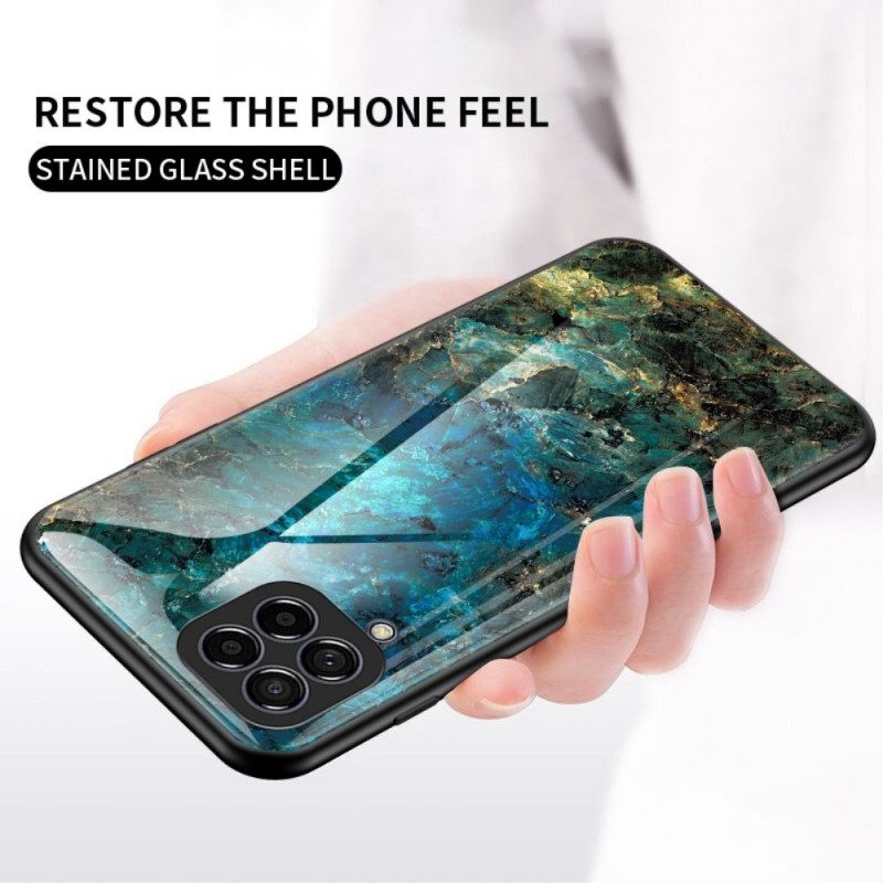 Case Samsung Galaxy M53 5G Marble Tempered Glass