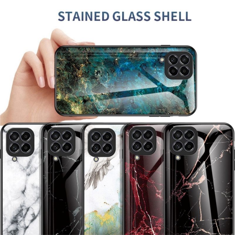 Case Samsung Galaxy M53 5G Marble Tempered Glass