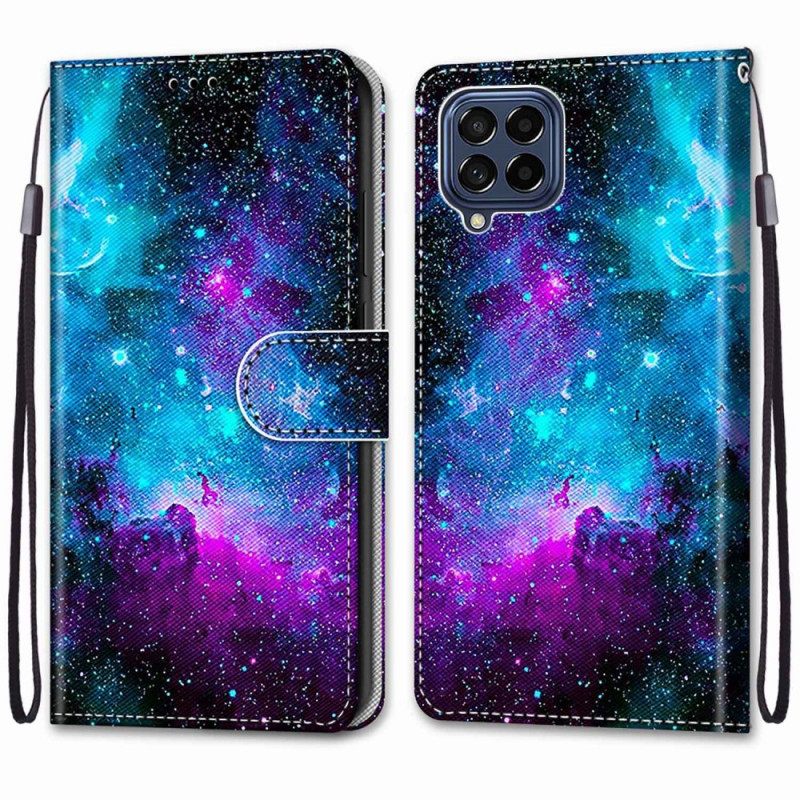 Flip Case Samsung Galaxy M53 5G Cosmic Sky