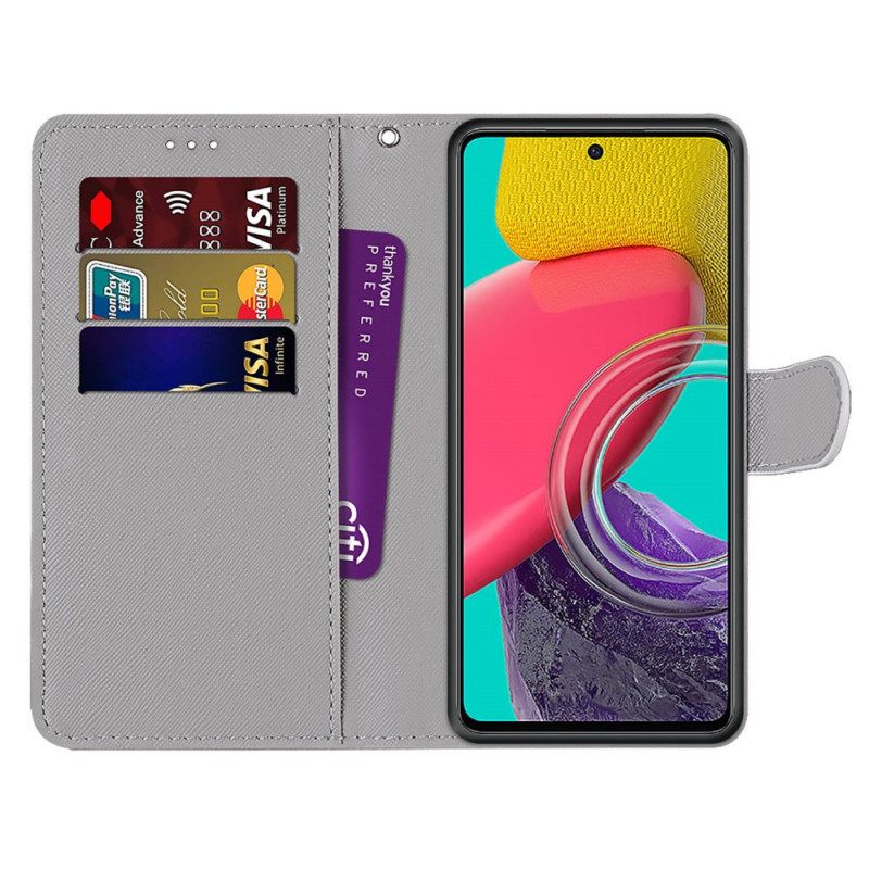 Flip Case Samsung Galaxy M53 5G Cosmic Sky