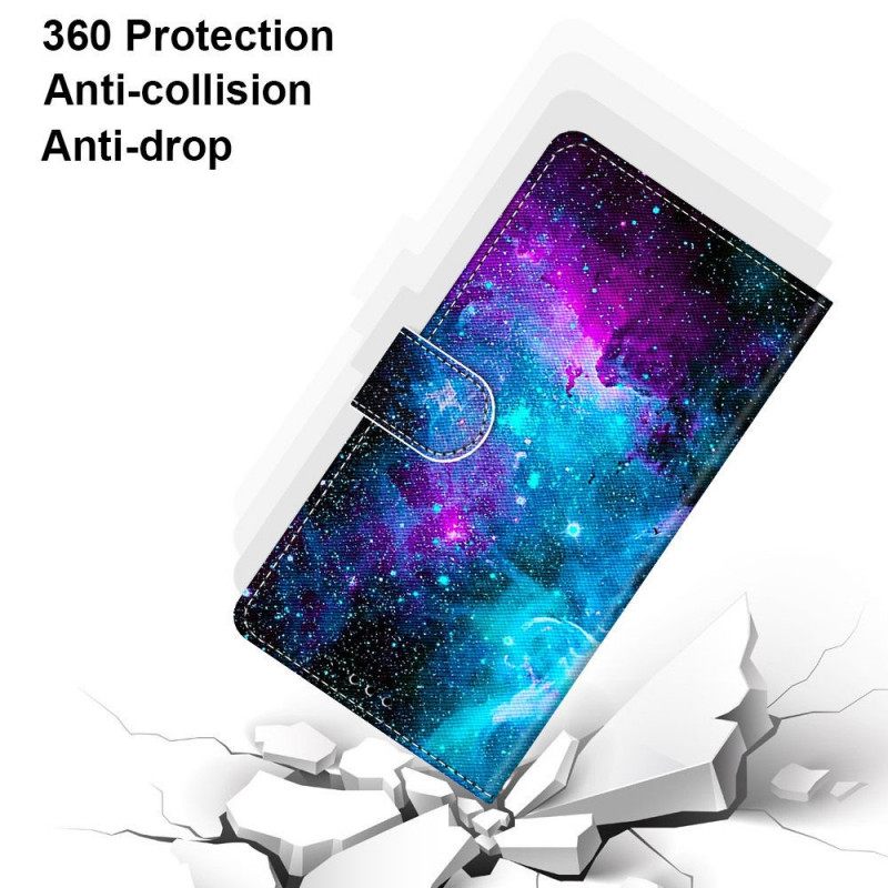 Flip Case Samsung Galaxy M53 5G Cosmic Sky