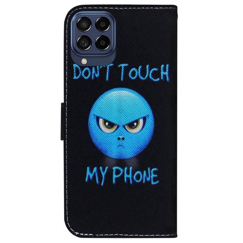 Flip Case Samsung Galaxy M53 5G Emoji Puhelin