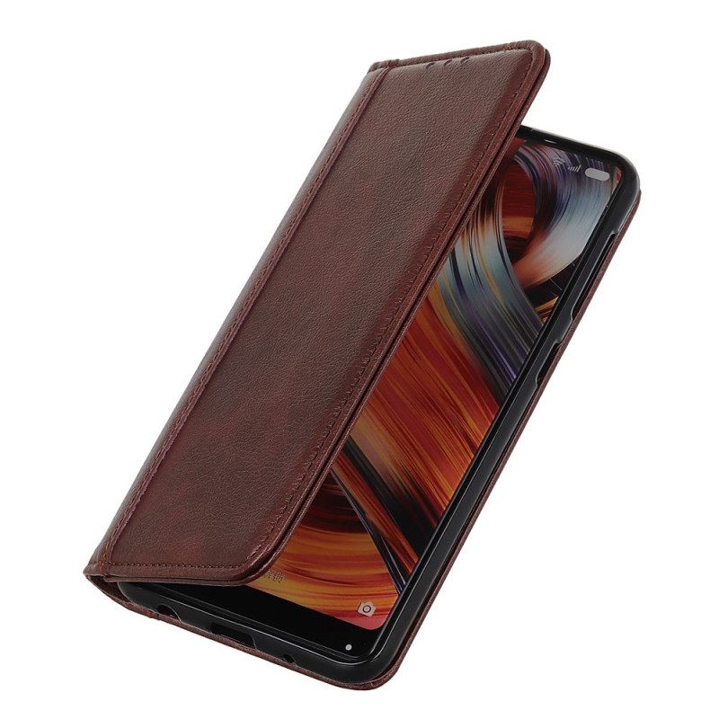 Flip Case Samsung Galaxy M53 5G Litchi Haljattu Nahka