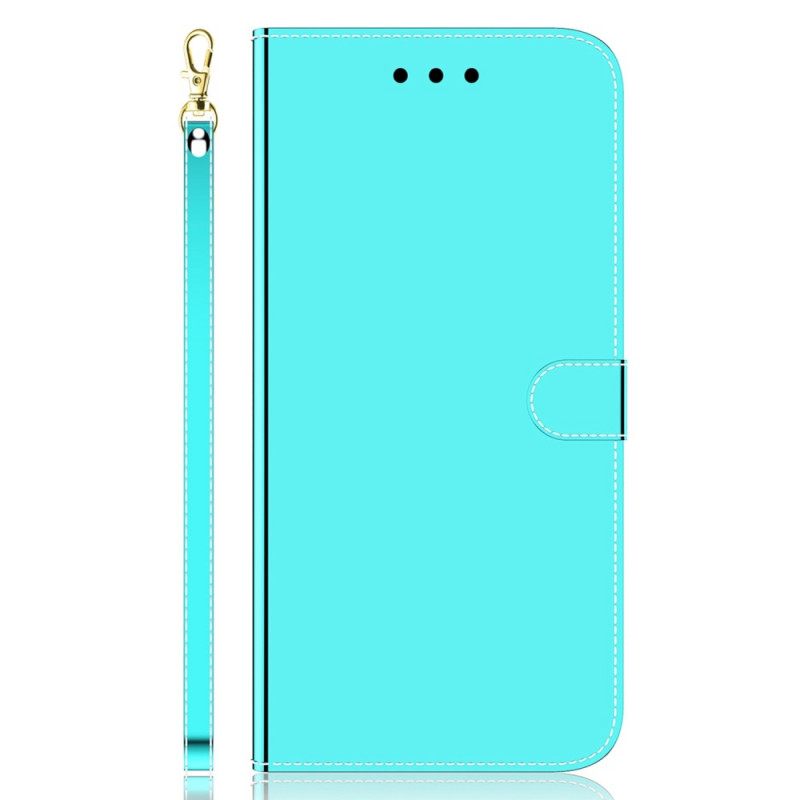 Flip Case Samsung Galaxy M53 5G Mirror Ja Lanyard