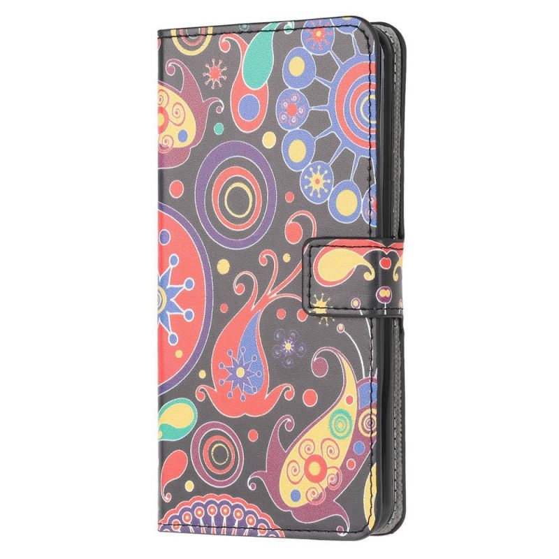 Flip Case Samsung Galaxy M53 5G Galaxy Pattern