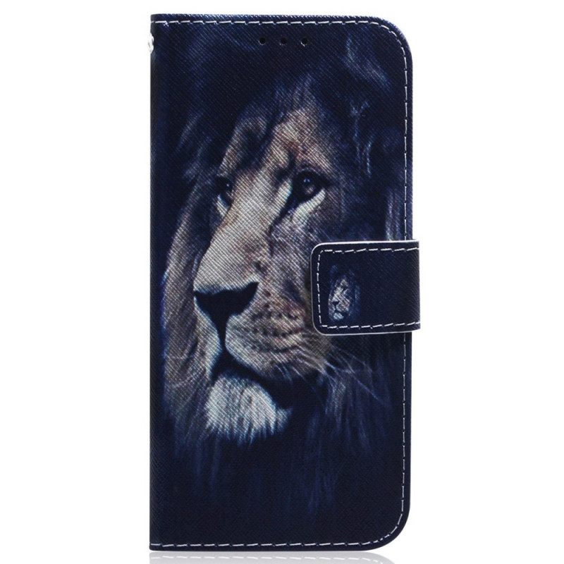 Kotelot Samsung Galaxy M53 5G Dreaming Lion