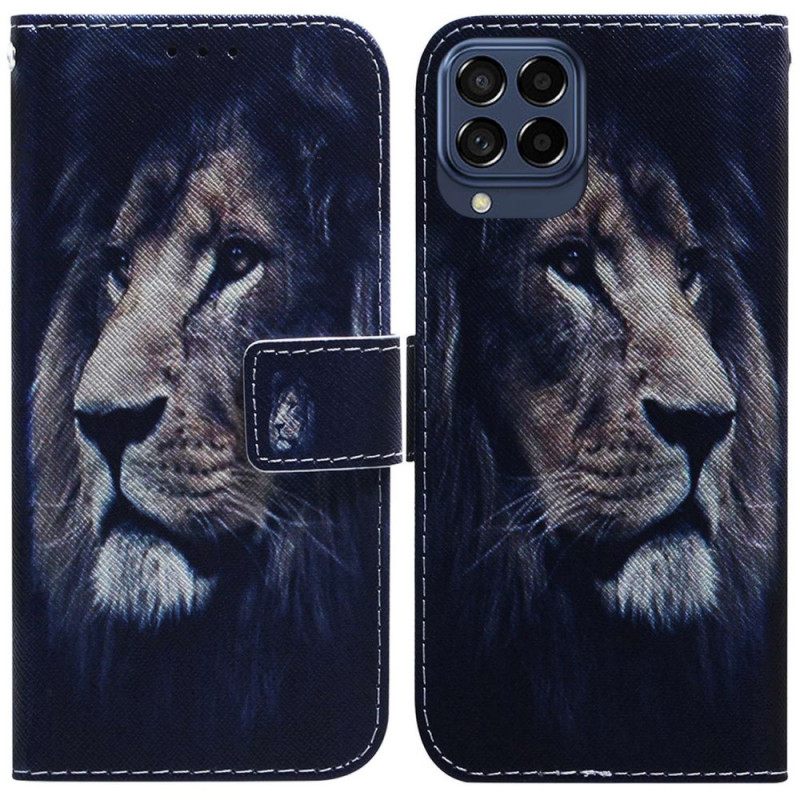 Kotelot Samsung Galaxy M53 5G Dreaming Lion