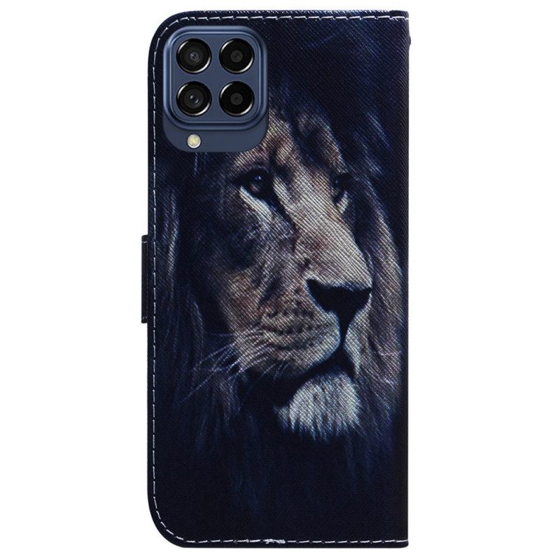 Kotelot Samsung Galaxy M53 5G Dreaming Lion