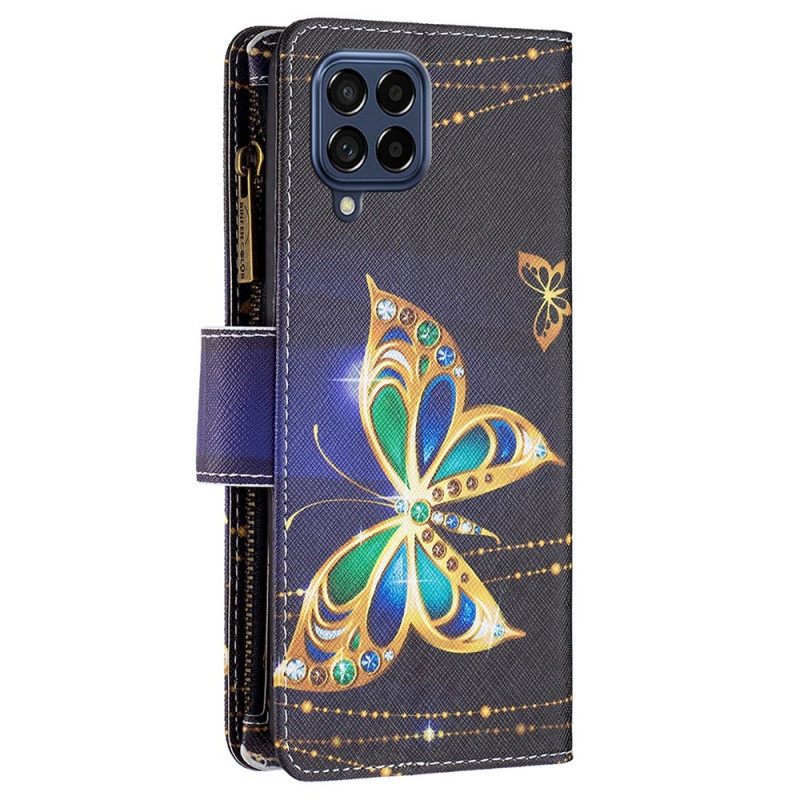 Kotelot Samsung Galaxy M53 5G Lompakkokotelo Butterflies Lompakko