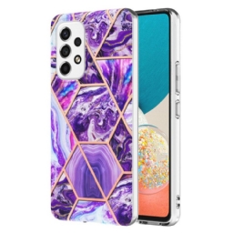 Kuori Samsung Galaxy M53 5G Flashy Geometric Marble