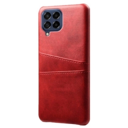 Kuori Samsung Galaxy M53 5G Leather Effect Korttikotelo