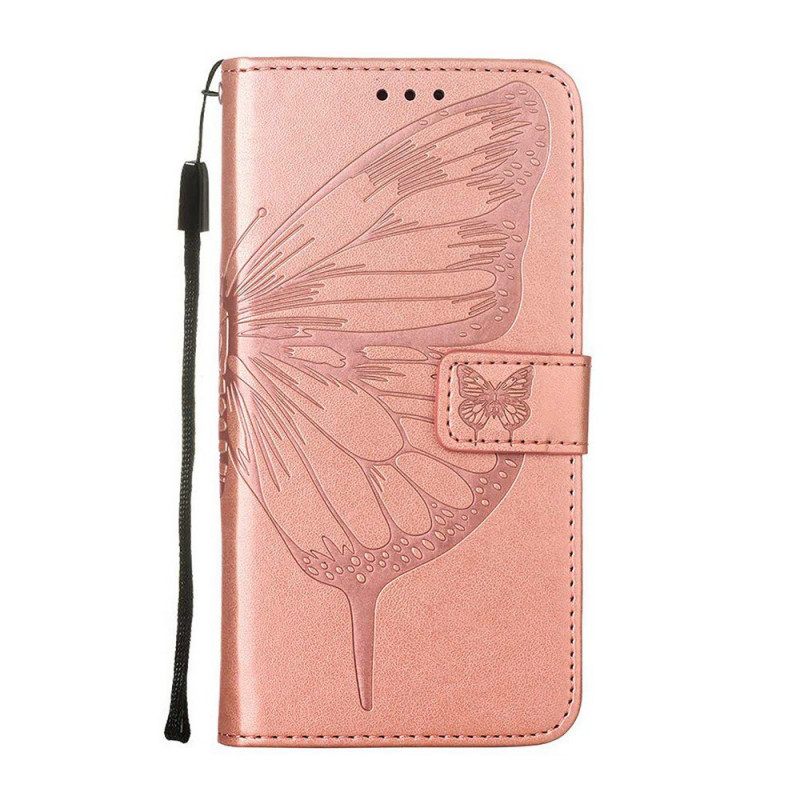 Nahkakotelo Samsung Galaxy M53 5G Half Butterfly