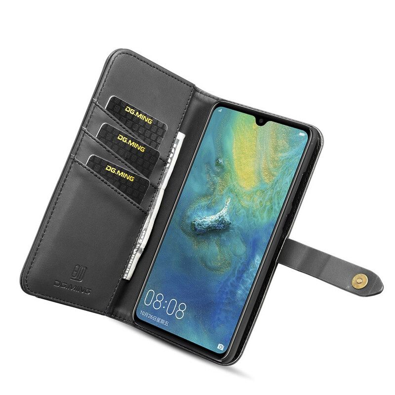 Kotelot Huawei Mate 20 Smooth Leather Effect Dg. Ming Irrotettava