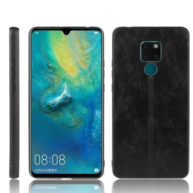 Kuori Huawei Mate 20 Couture Nahkaefekti