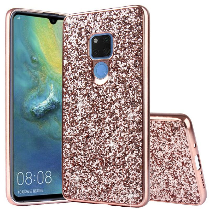 Kuori Huawei Mate 20 Olen Glitter