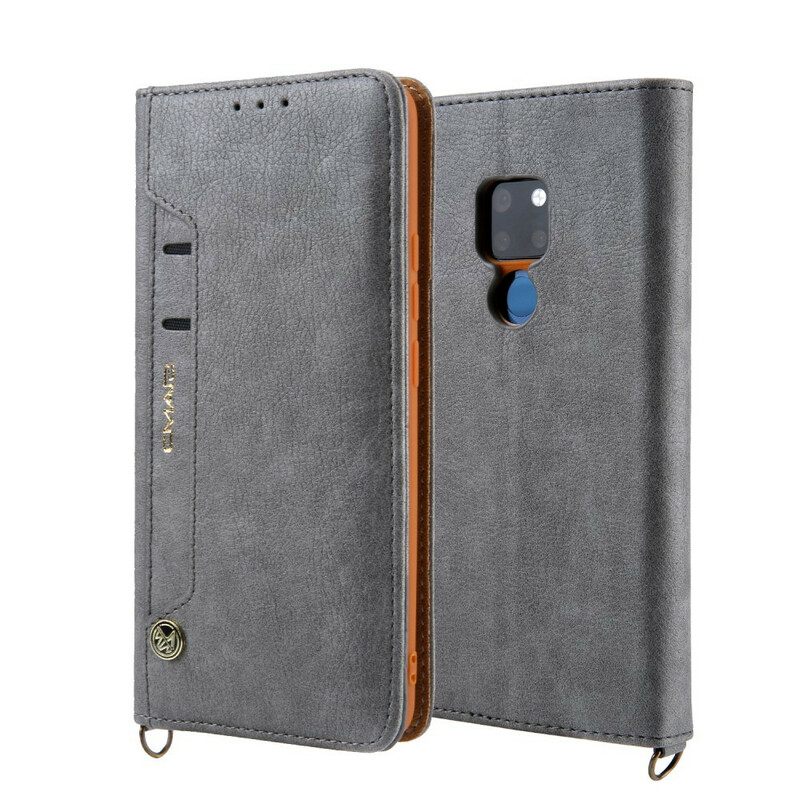 Puhelinkuoret Huawei Mate 20 Kotelot Flip Multi-card Leather Effect Cmai2