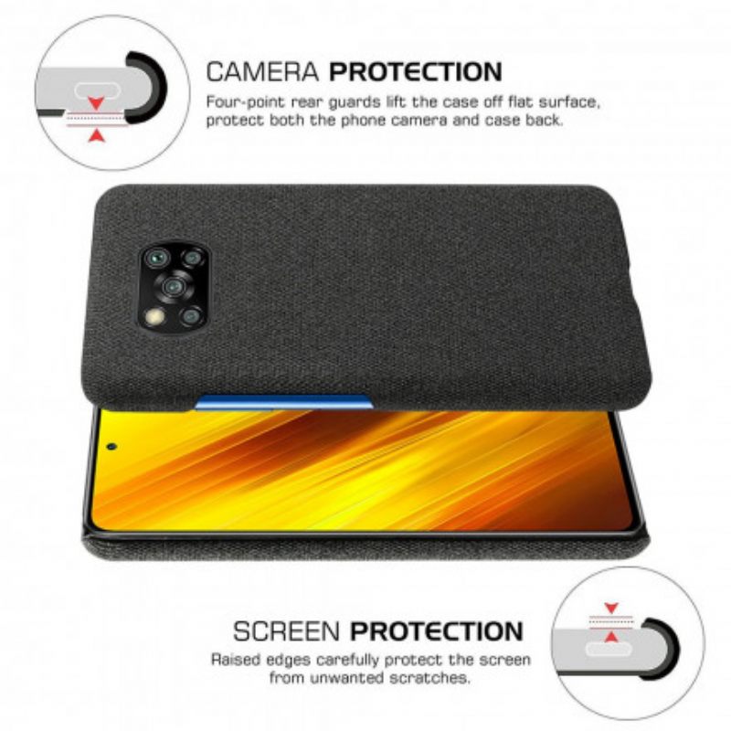 Case Poco X3 / X3 Pro / X3 NFC Ksq Fabric Chic