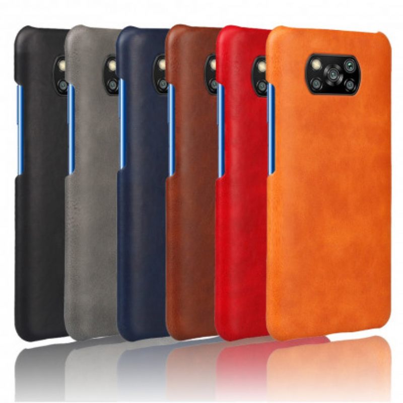 Case Poco X3 / X3 Pro / X3 NFC Ksq Nahkaefekti