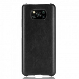 Case Poco X3 / X3 Pro / X3 NFC Litchi Performance Leather Effect