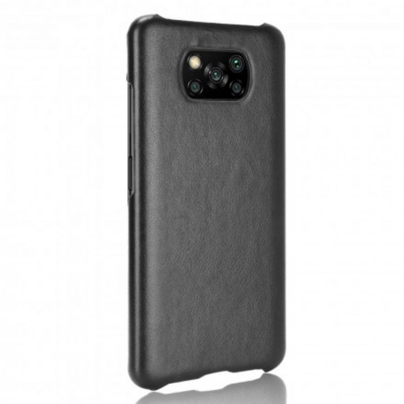 Case Poco X3 / X3 Pro / X3 NFC Litchi Performance Leather Effect