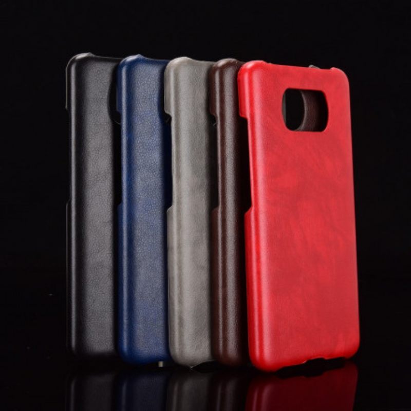 Case Poco X3 / X3 Pro / X3 NFC Litchi Performance Leather Effect