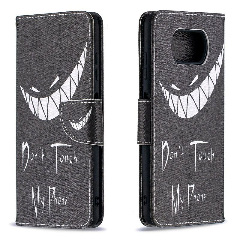 Flip Case Poco X3 / X3 Pro / X3 NFC Devil Puhelin