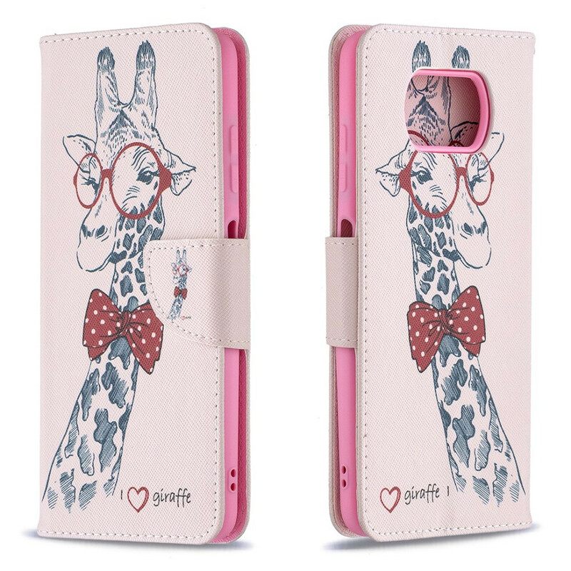 Kotelot Poco X3 / X3 Pro / X3 NFC Brainy Giraffe