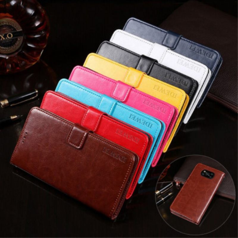 Kotelot Poco X3 / X3 Pro / X3 NFC Faux Leather Idewei