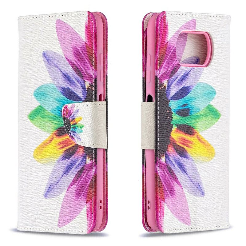 Kotelot Poco X3 / X3 Pro / X3 NFC Flower Watercolour