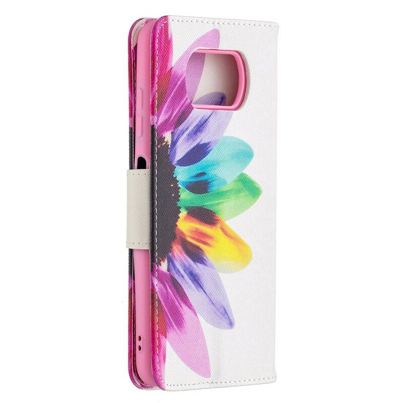 Kotelot Poco X3 / X3 Pro / X3 NFC Flower Watercolour