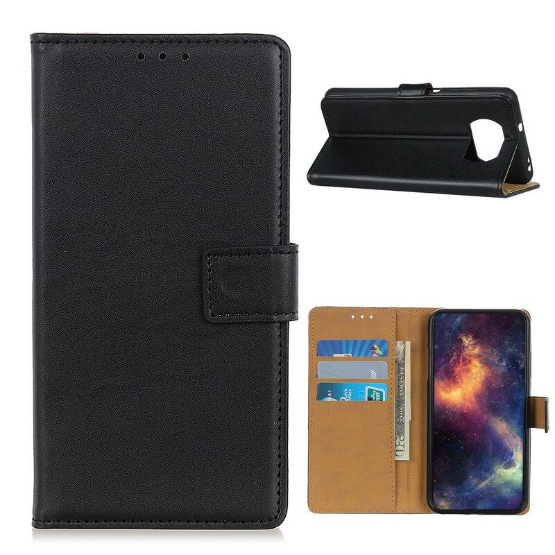 Kotelot Poco X3 / X3 Pro / X3 NFC Simple Faux Leather