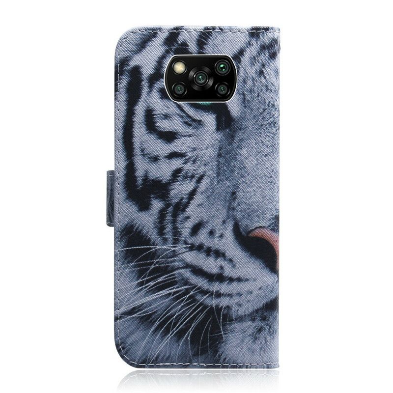 Kotelot Poco X3 / X3 Pro / X3 NFC Tiger Face