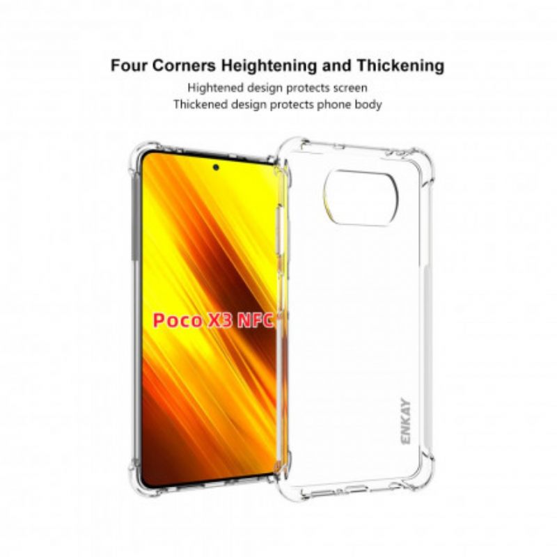 Kuori Poco X3 / X3 Pro / X3 NFC Transparent Enkay