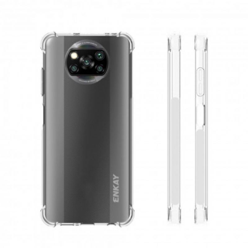 Kuori Poco X3 / X3 Pro / X3 NFC Transparent Enkay